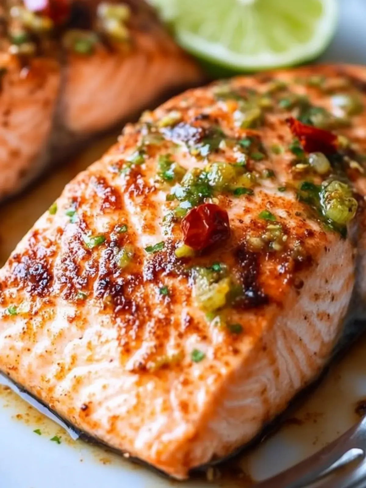 Oven Baked Chili Lime Salmon That'll Ignite Your Taste Buds 5 Oven Baked Chili Lime Salmon