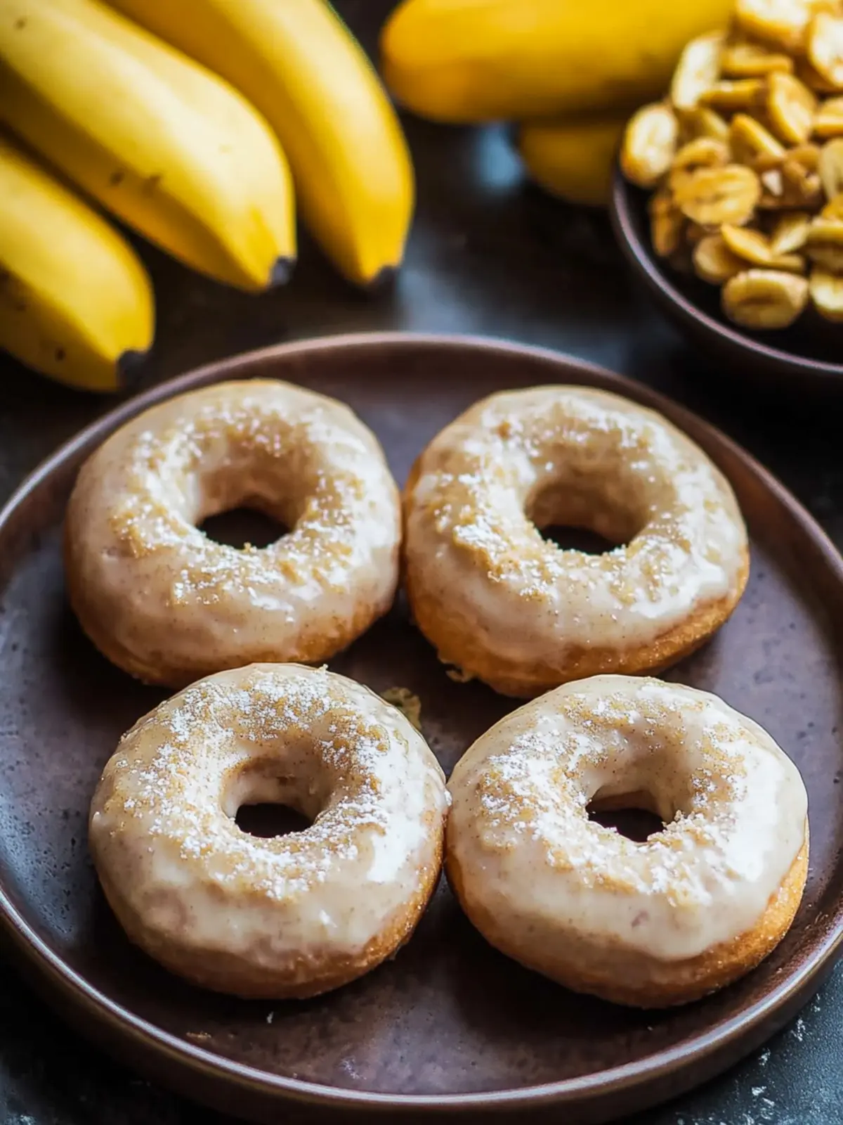 Deliciously Healthy Banana Bread Donuts You Can't Resist 4 Banana Bread Donuts