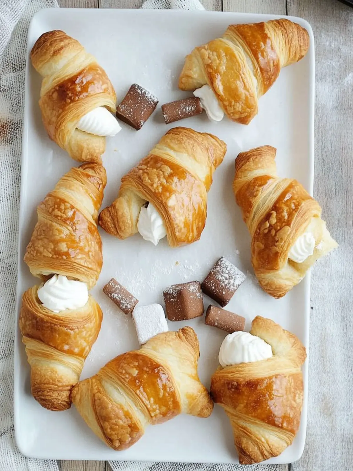 S’mores Crescent Rolls: Sweet, Gooey Treats to Wow Your Guests 2 S’mores Crescent Rolls