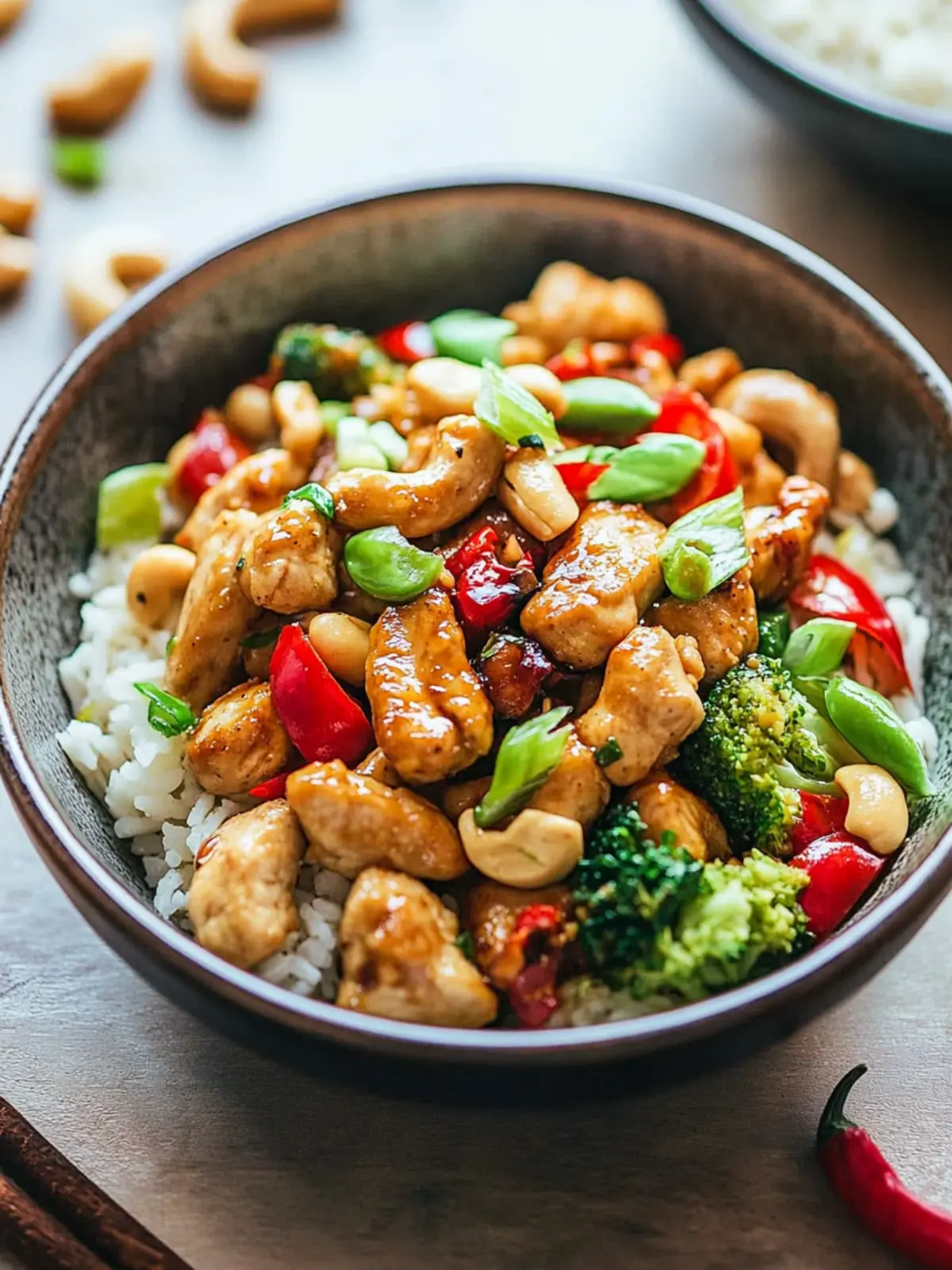 Cashew Chicken Stir-Fry: Quick, Healthy, and Irresistible! 4 Cashew Chicken