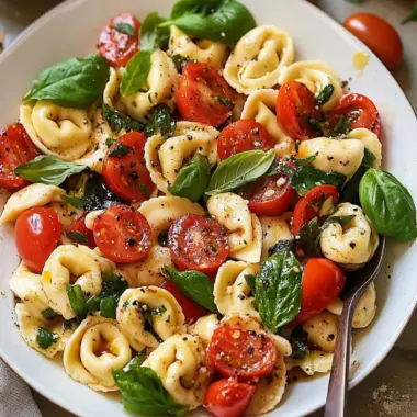 Tortellini Caprese Salad: A Fresh Spin on Classic Flavors 9 Tortellini Caprese Salad