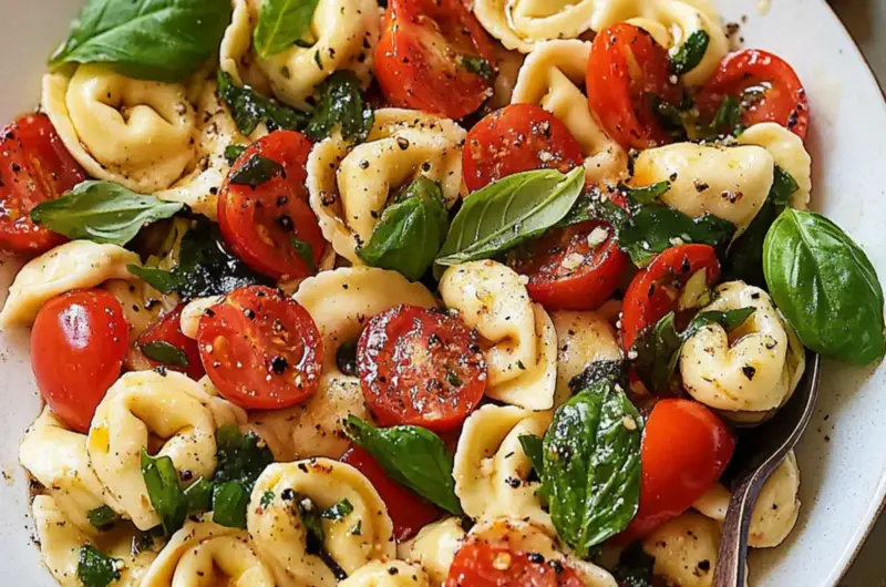 Tortellini Caprese Salad