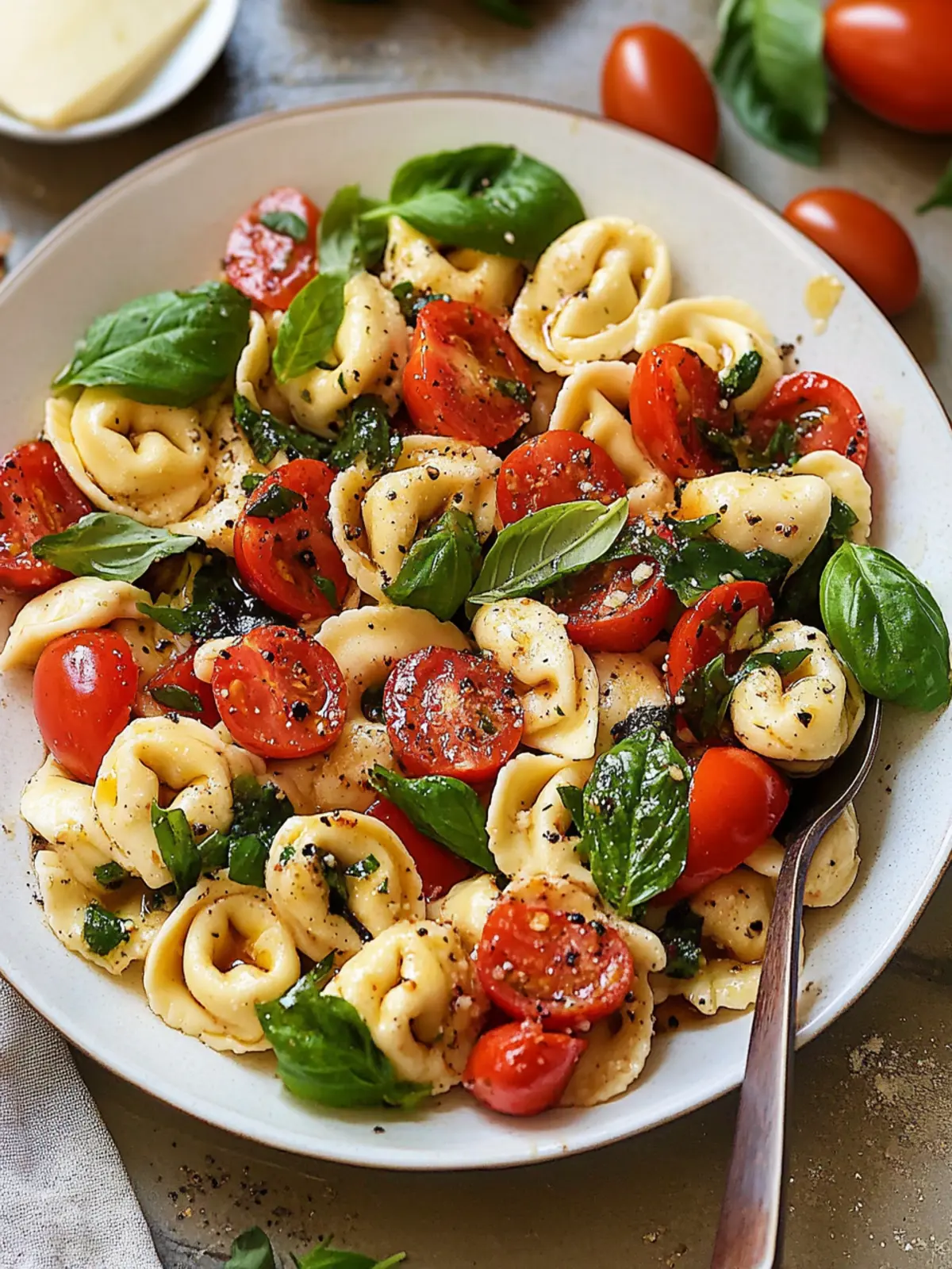 Tortellini Caprese Salad: A Fresh Spin on Classic Flavors 5 Tortellini Caprese Salad