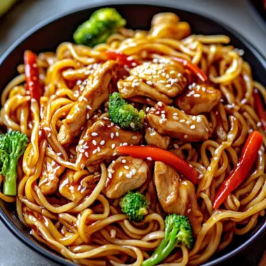 Savor Homemade Chicken Teriyaki Noodles in Minutes 10 Chicken Teriyaki Noodles