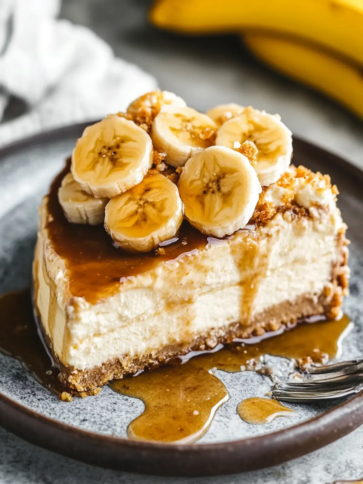 Decadent Bananas Foster Cheesecake You'll Crave Forever 4 Bananas Foster Cheesecake
