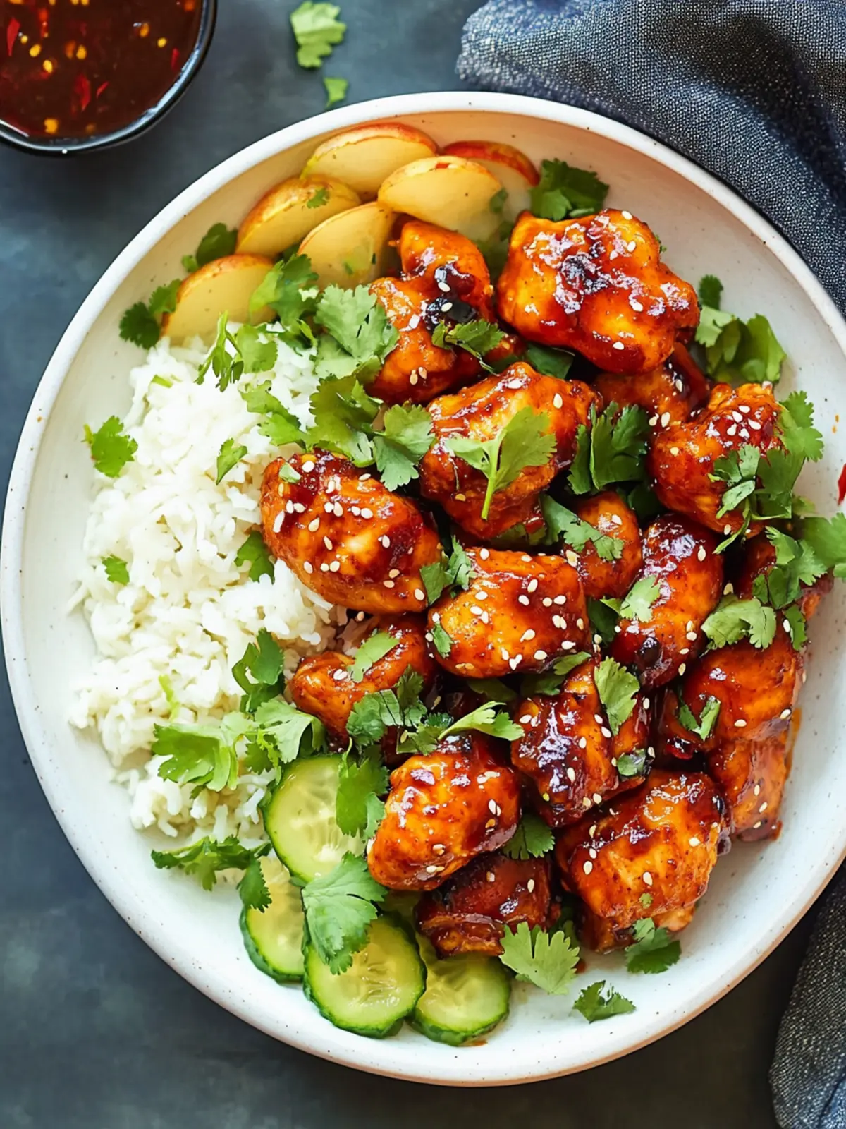 Delicious Volcano Chicken with a Sweet and Savory Twist 4 Volcano Chicken