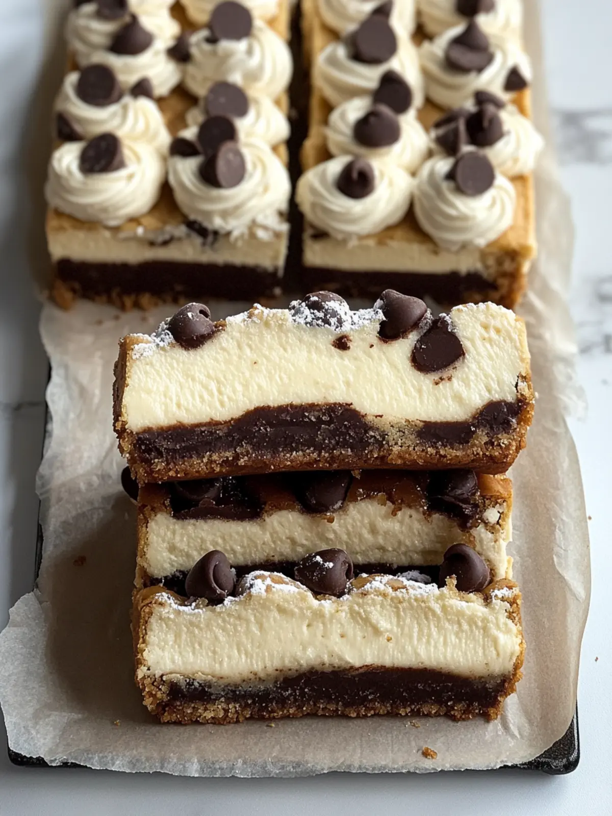 Irresistible Brown Butter Chocolate Chip Cookie Cheesecake Bars 5 Brown Butter Chocolate Chip Cookie Cheesecake Bars