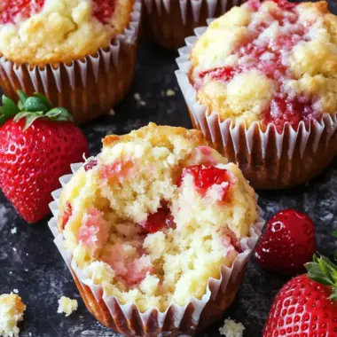 Strawberry Cream Cheese Muffins that Will Brighten Your Morning 9 Strawberry Cream Cheese Muffins