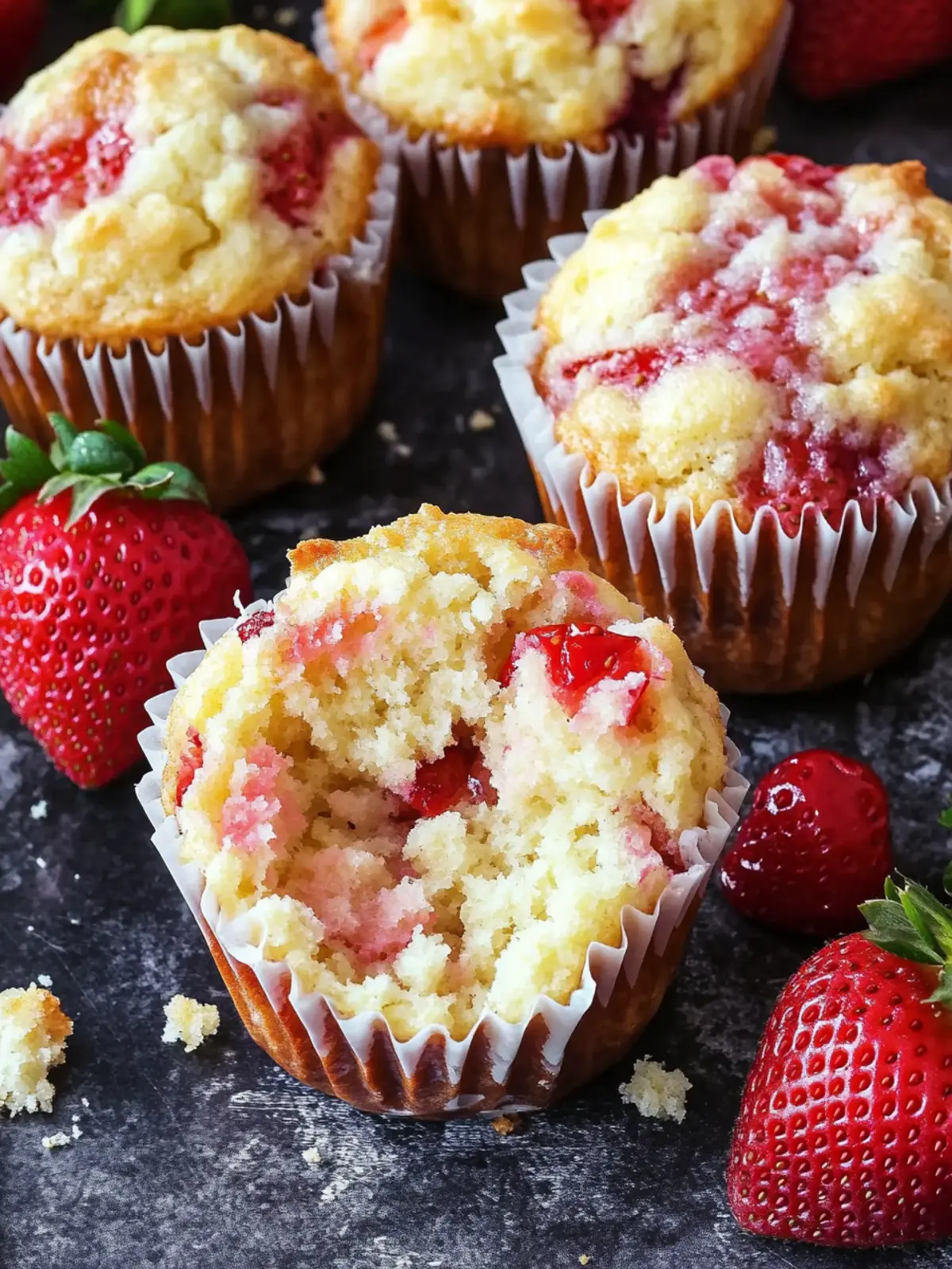Strawberry Cream Cheese Muffins that Will Brighten Your Morning 5 Strawberry Cream Cheese Muffins