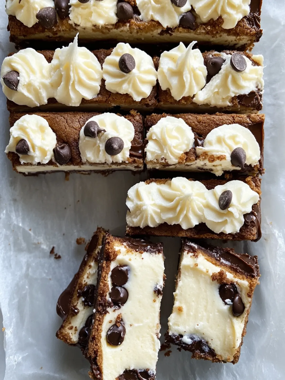 Irresistible Brown Butter Chocolate Chip Cookie Cheesecake Bars 4 Brown Butter Chocolate Chip Cookie Cheesecake Bars