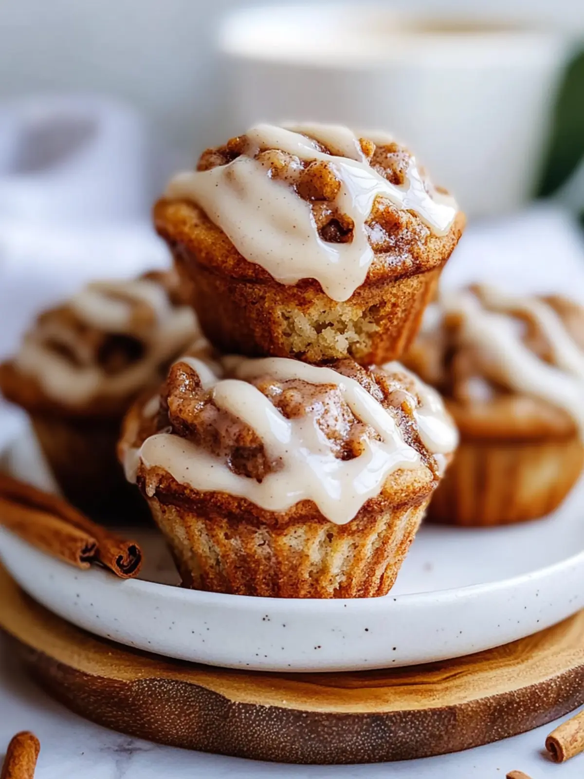 Cinnamon Roll Protein Muffins for Guilt-Free Indulgence 2 Cinnamon Roll Protein Muffins