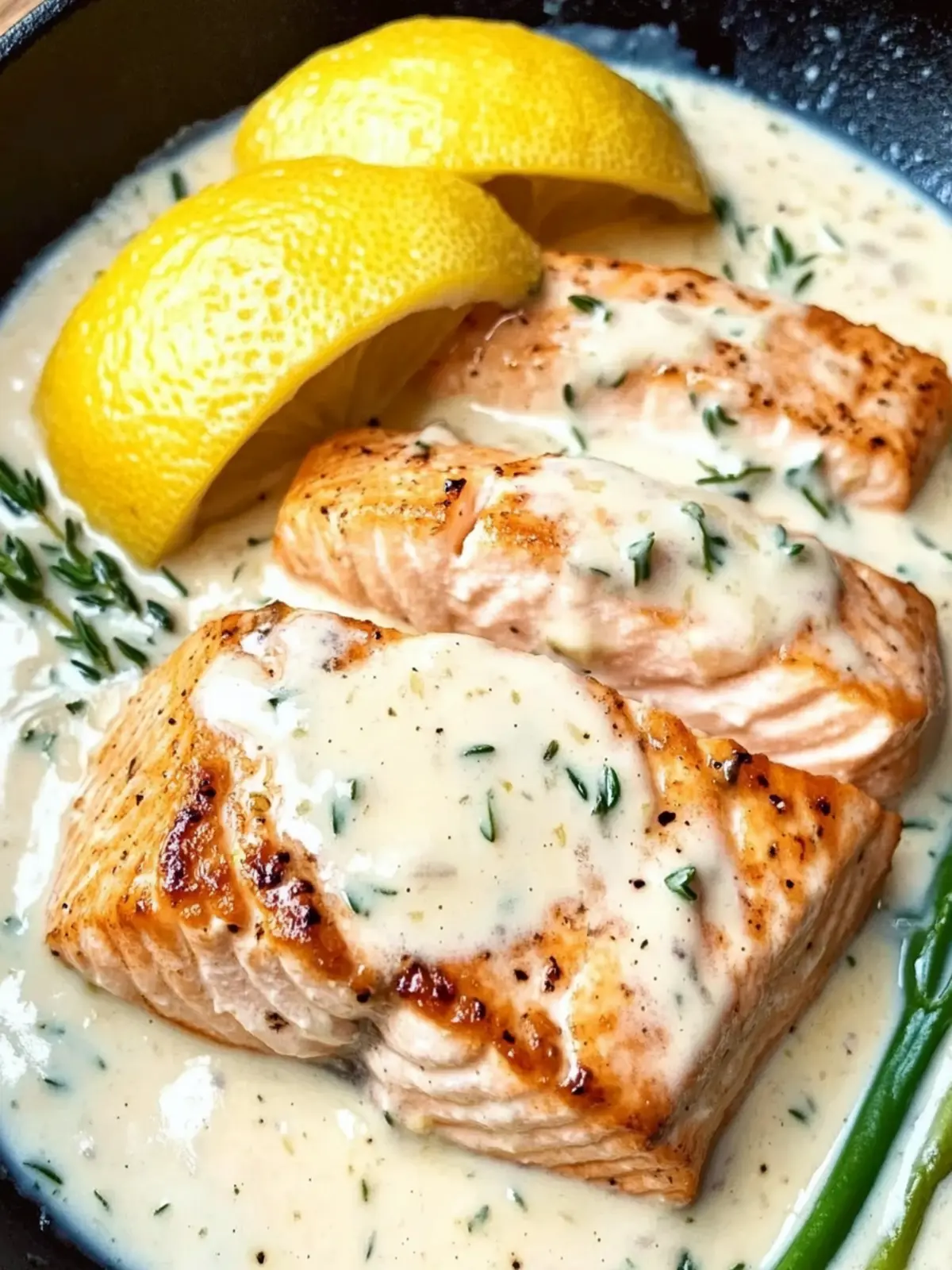 Delicious Salmon With Lemon Cream Sauce in 30 Minutes 2 Salmon With Lemon Cream Sauce