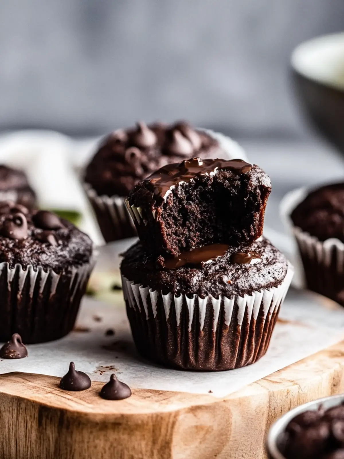 Indulge in Double Chocolate Zucchini Muffins for Guilt-Free Treats 5 Double Chocolate Zucchini Muffins