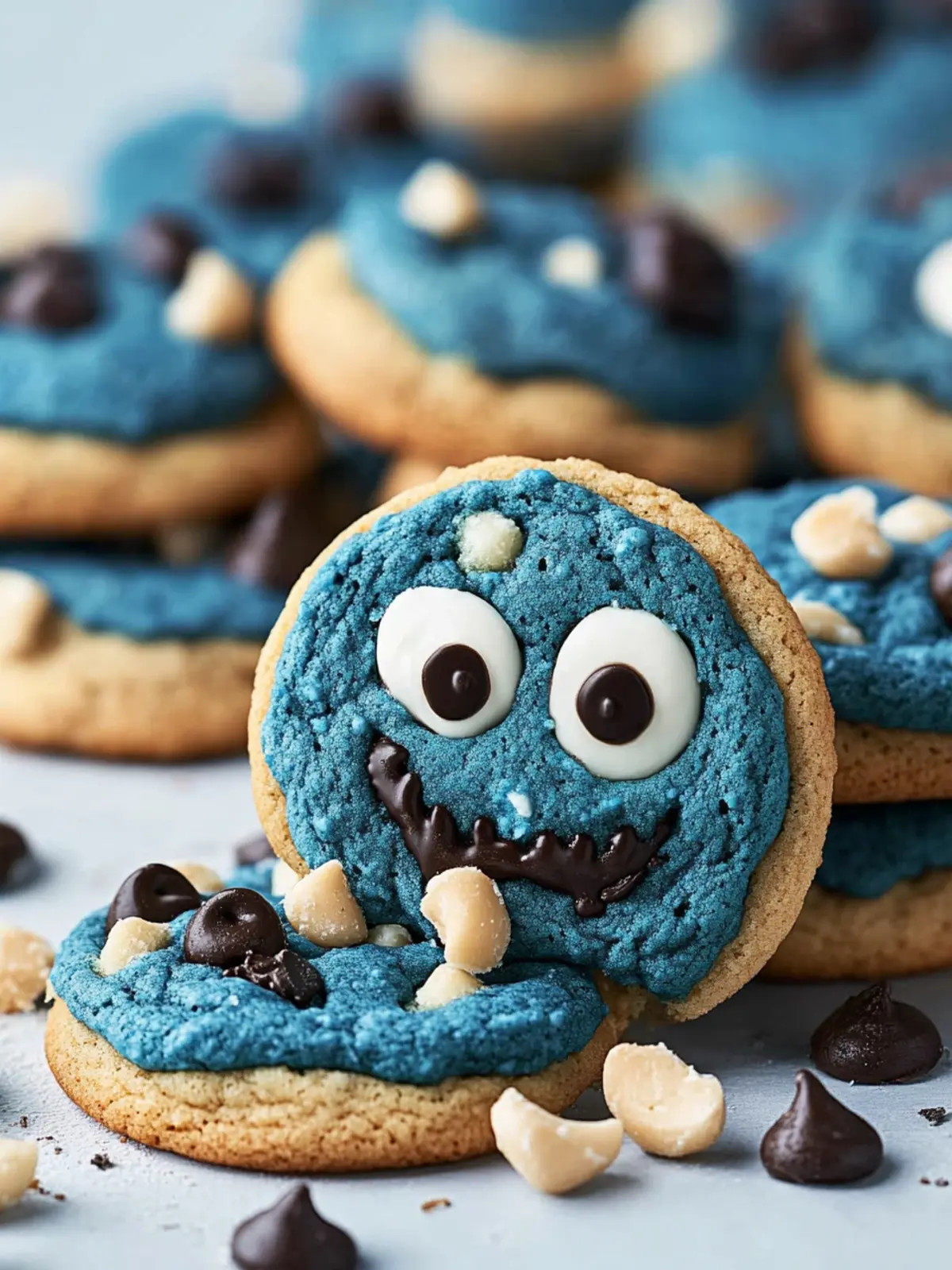 Cookie Monster Cookies: A Fun Twist for Your Next Treat! 3 Cookie Monster Cookies