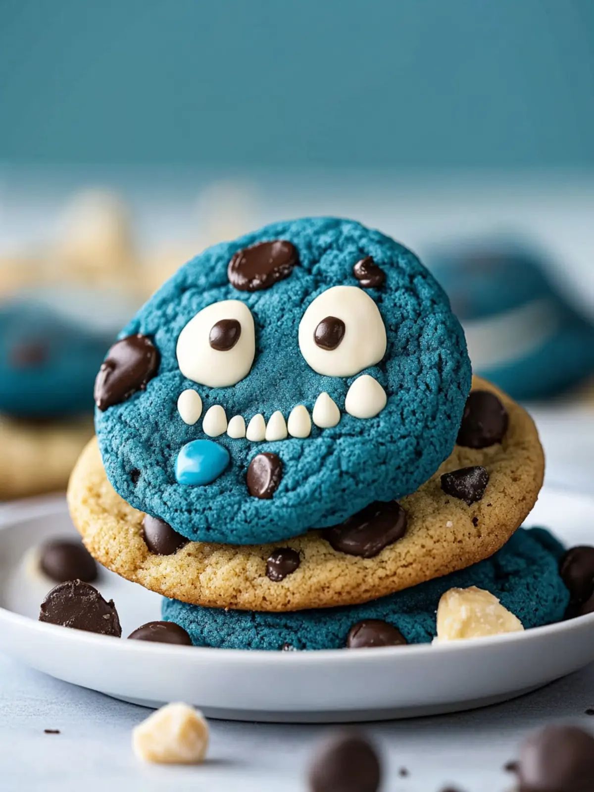 Cookie Monster Cookies: A Fun Twist for Your Next Treat! 4 Cookie Monster Cookies