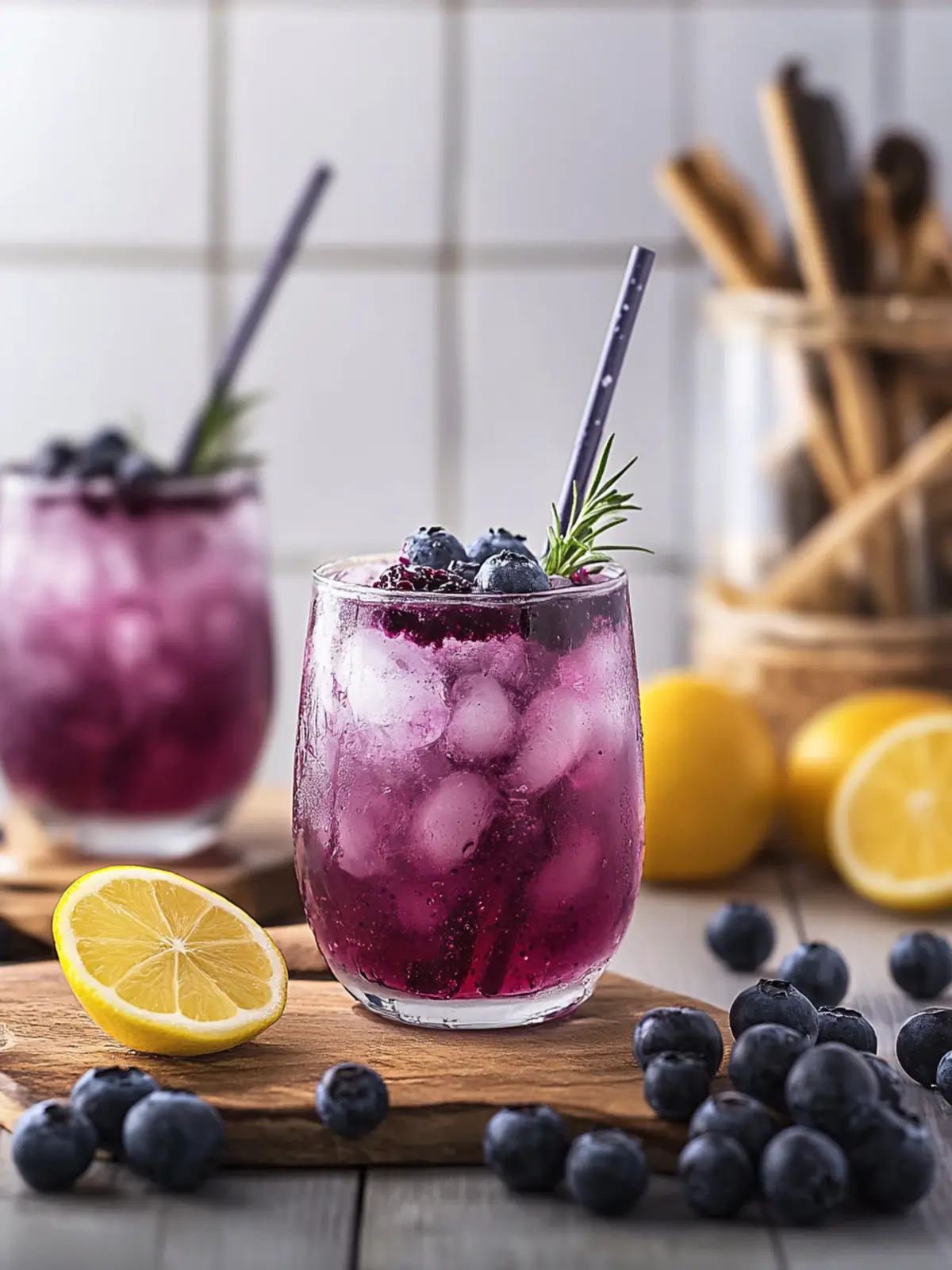 Blueberry Jam Seltzer: Your Quick Refreshing Treat! 4 Blueberry Jam Seltzer