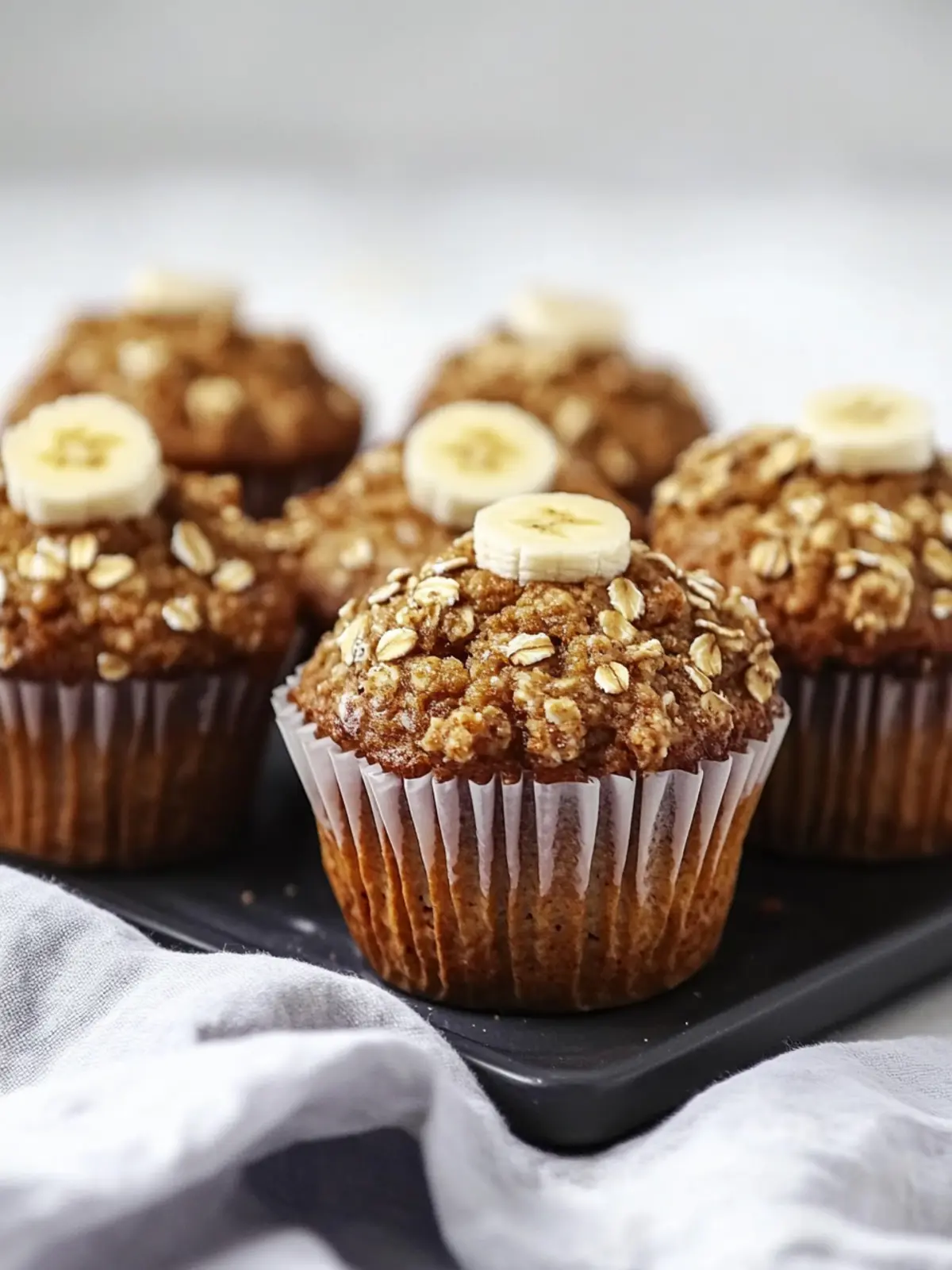 Banana Oatmeal Muffins That Bring Joy to Your Mornings 3 Banana Oatmeal Muffins