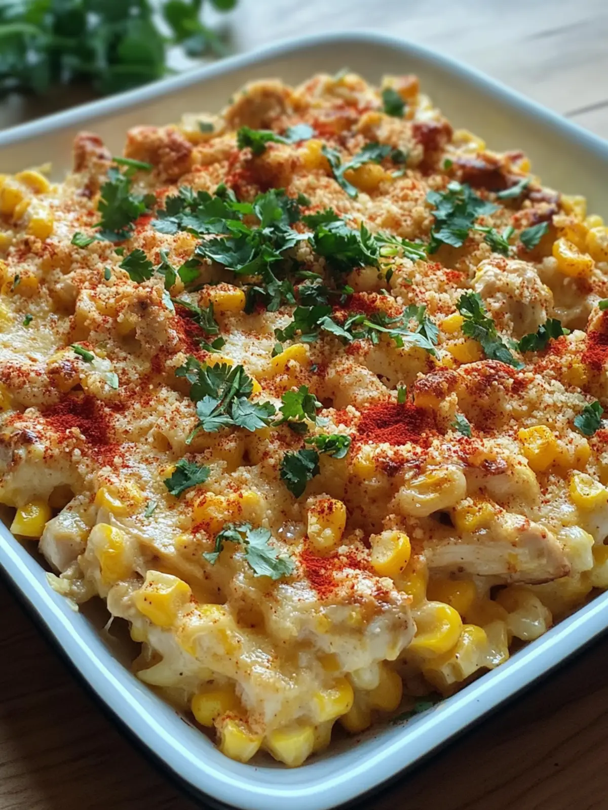 Creamy Street Corn Chicken Casserole for Cozy Nights 4 Street Corn Chicken Casserole
