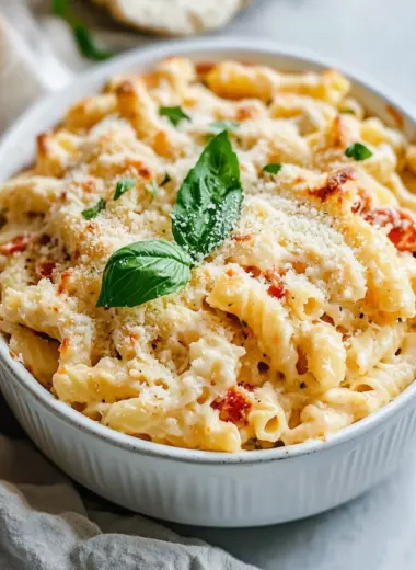 Boursin Cheese Baked TikTok Pasta