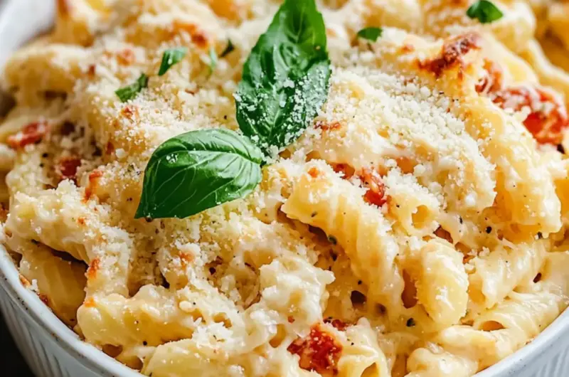 Boursin Cheese Baked TikTok Pasta