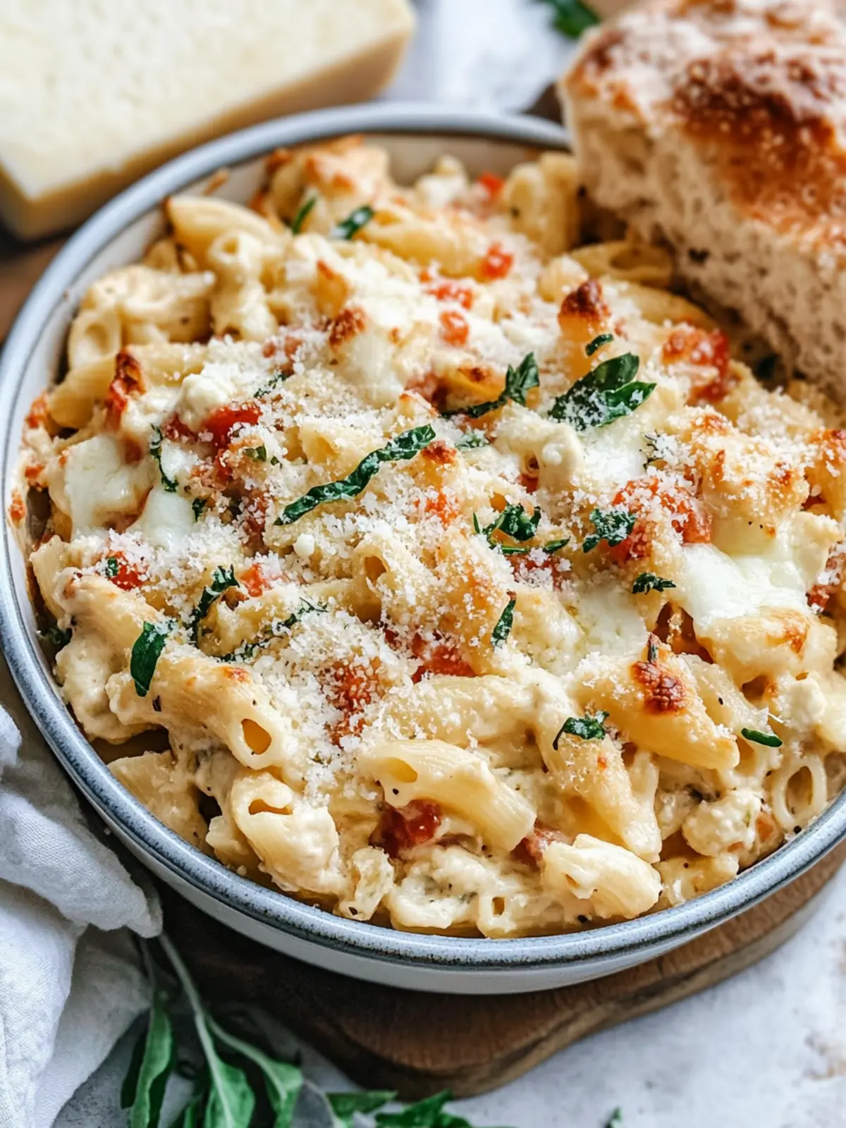 Boursin Cheese Baked TikTok Pasta That's Pure Comfort 3 Boursin Cheese Baked TikTok Pasta