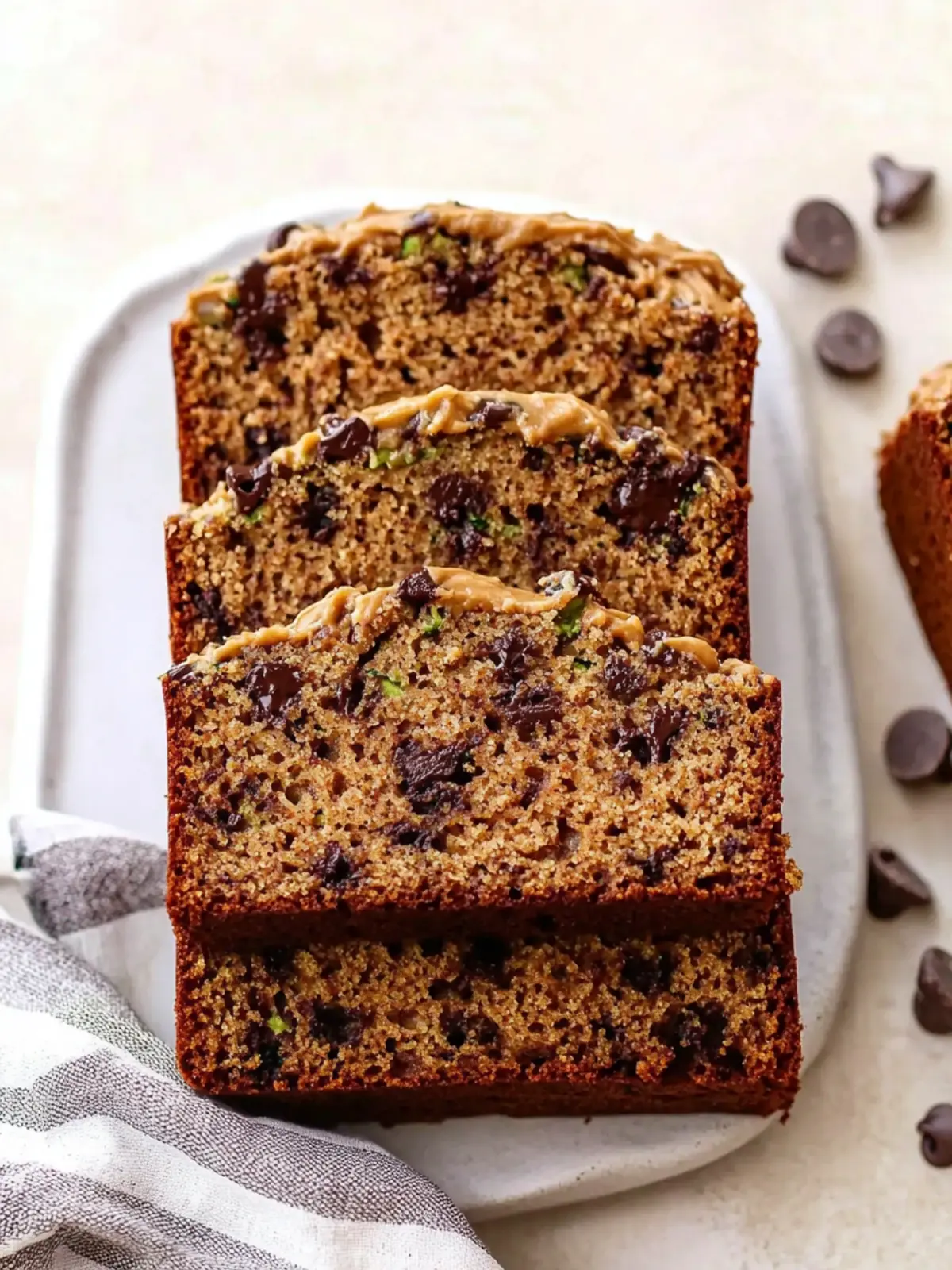 Delicious Peanut Butter Chocolate Chip Zucchini Bread Recipe 5 Peanut Butter Chocolate Chip Zucchini Bread