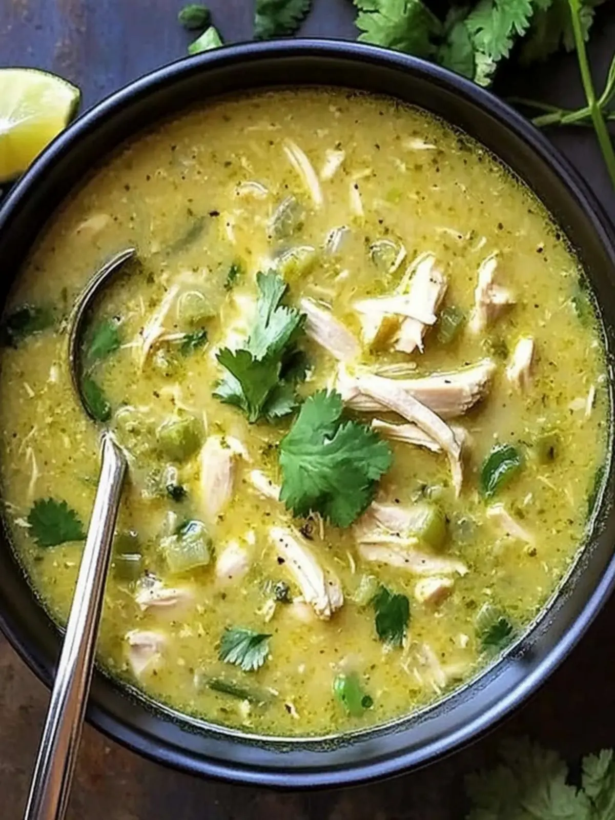 Creamy Green Enchiladas Chicken Soup for Cozy Nights 2 Green Enchiladas Chicken Soup
