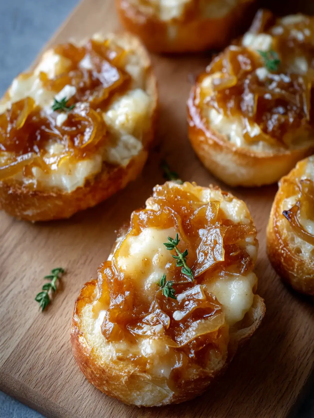 Caramelized Onion Gruyere Hot Honey Bites You'll Adore 2 Caramelized Onion Gruyere Hot Honey