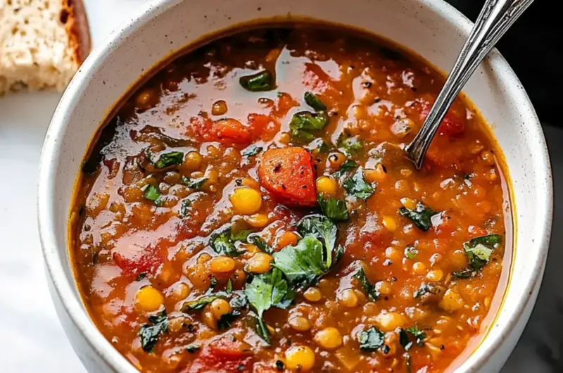 Mediterranean Lentil Soup