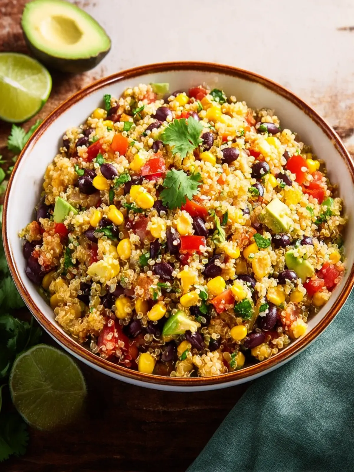 Delicious Southwest Quinoa Salad for Fresh Summer Vibes 5 Southwest Quinoa Salad