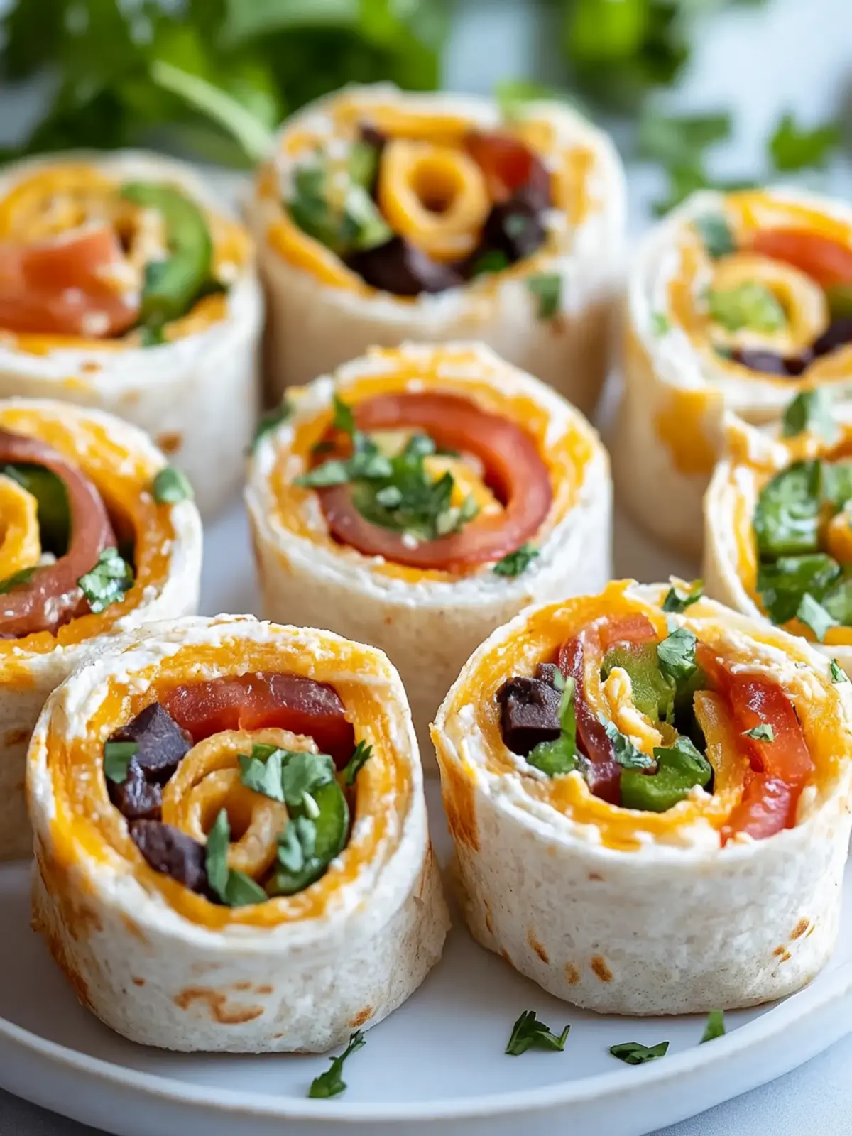 Taco Cream Cheese Pinwheels: Your New Favorite Party Snack 5 Taco Cream Cheese Pinwheels