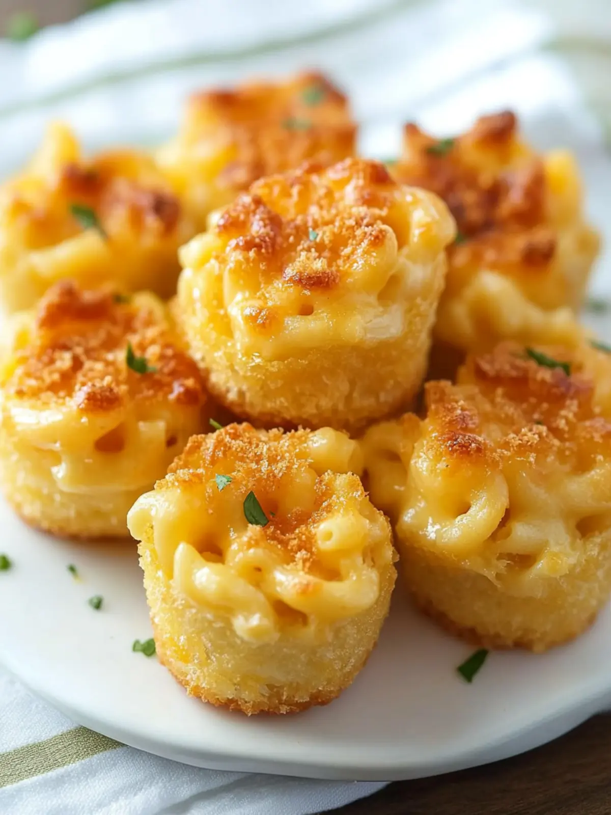 Mini Macaroni and Cheese Bites Packed with Cheesy Flavor 5 Mini Macaroni and Cheese Bites