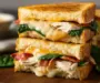 Ultimate Turkey Melt with Cheddar, Spinach, and Bacon Bliss