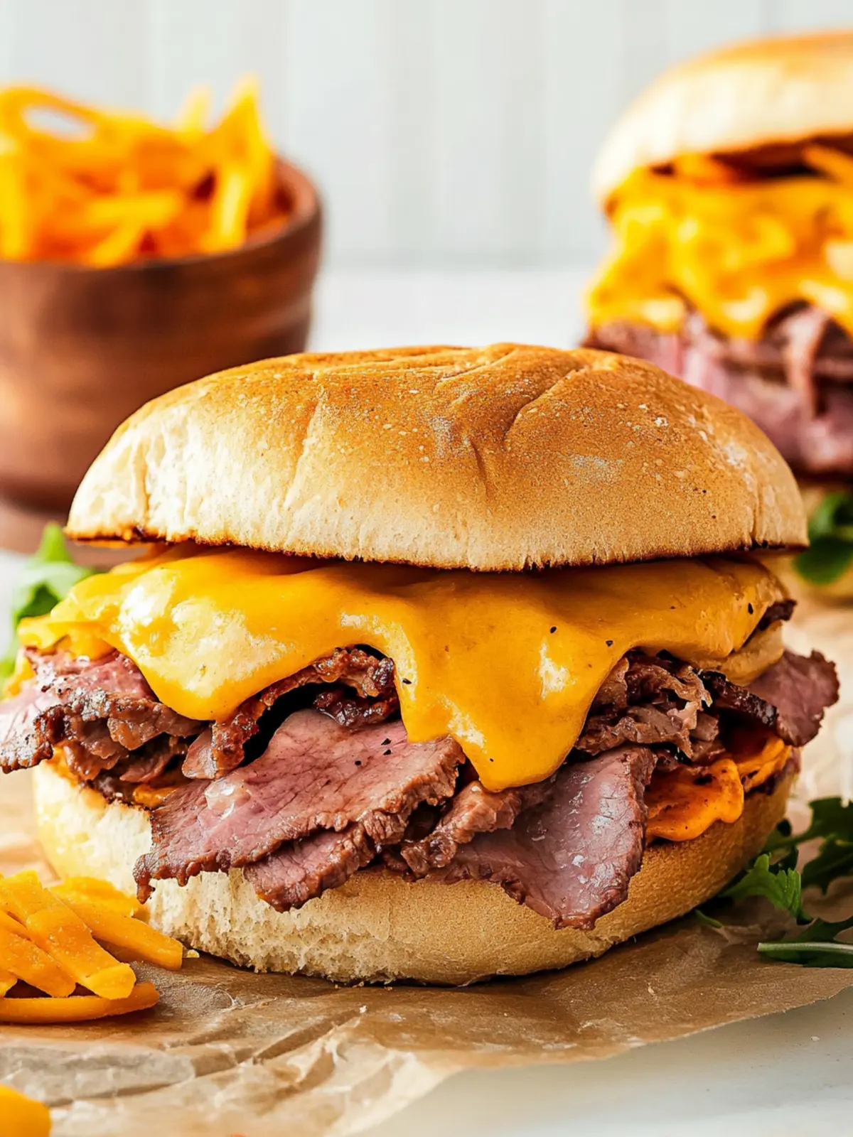 Ultimate Arby’s Beef and Cheddar Sandwiches with Cheesy Bliss 3 Arby’s Beef and Cheddar Sandwiches