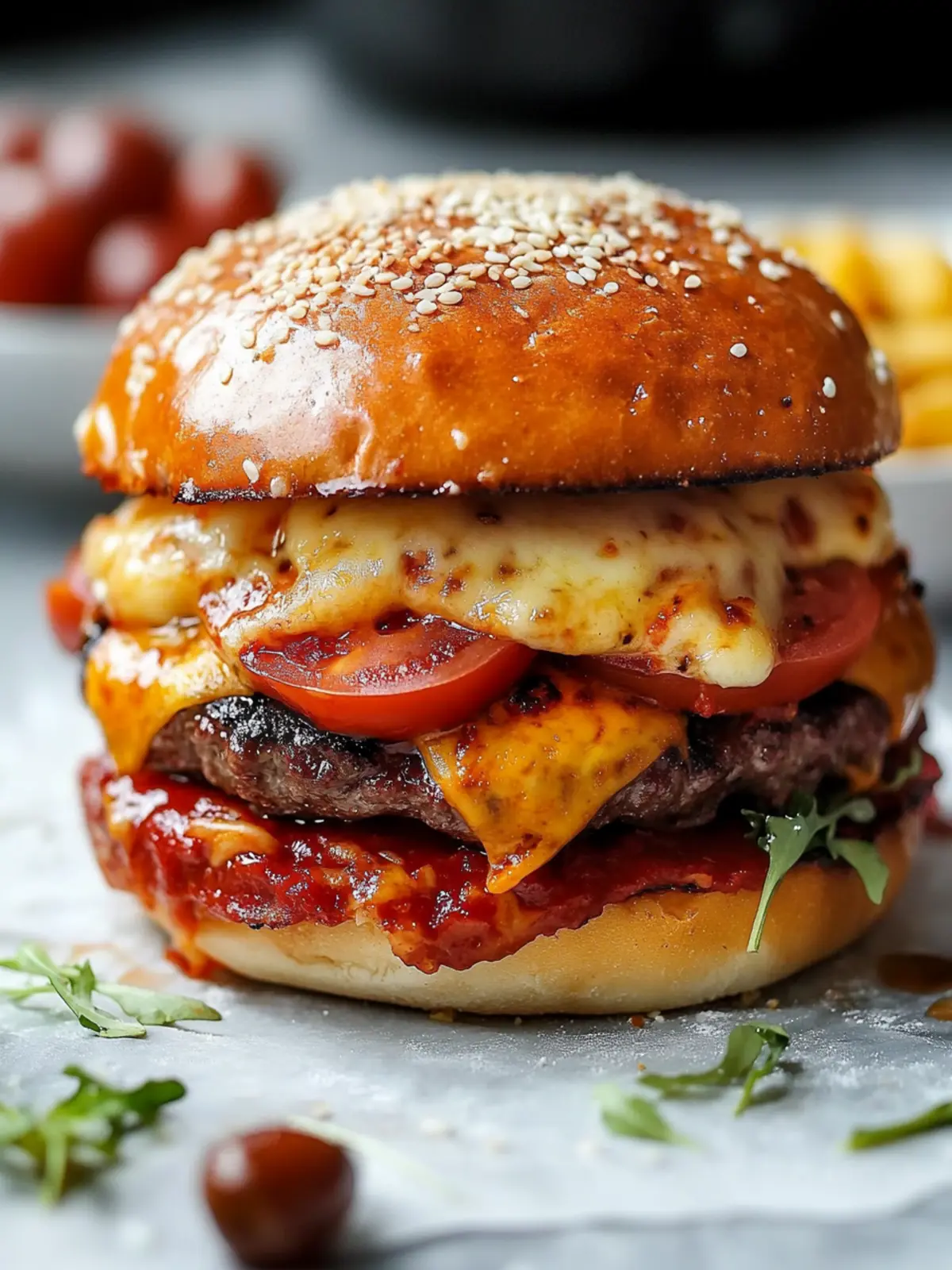 Savor the Flavor: Easy Homemade Pizza Burgers Delight 5 Pizza Burgers