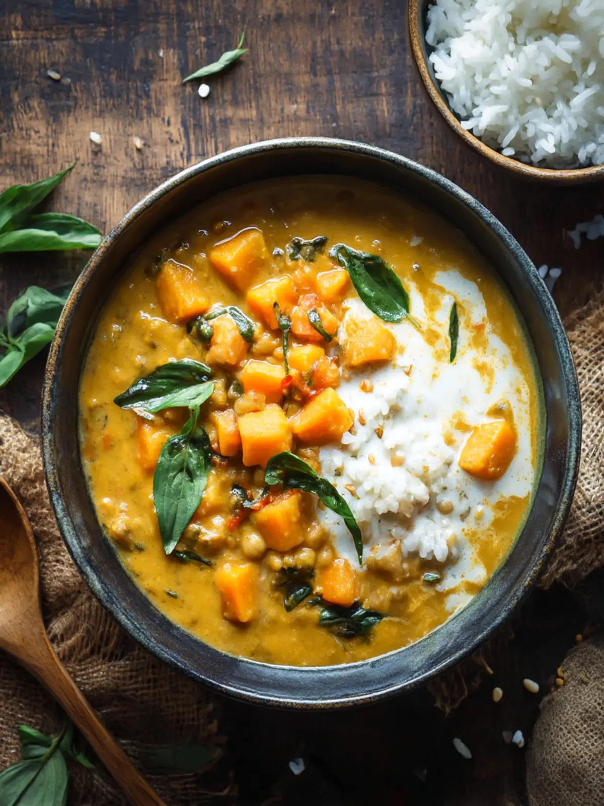 Delicious Thai Pumpkin Curry in Under 30 Minutes 3 Thai Pumpkin Curry