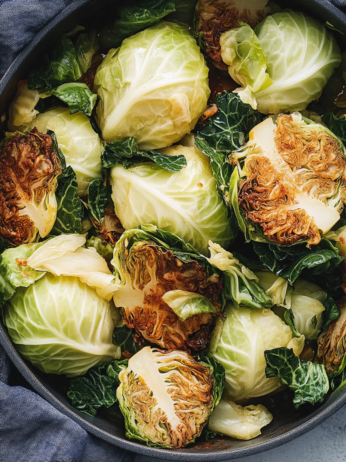 Savory Fried Cabbage with Sausage for a Comforting Dinner 2 Fried Cabbage