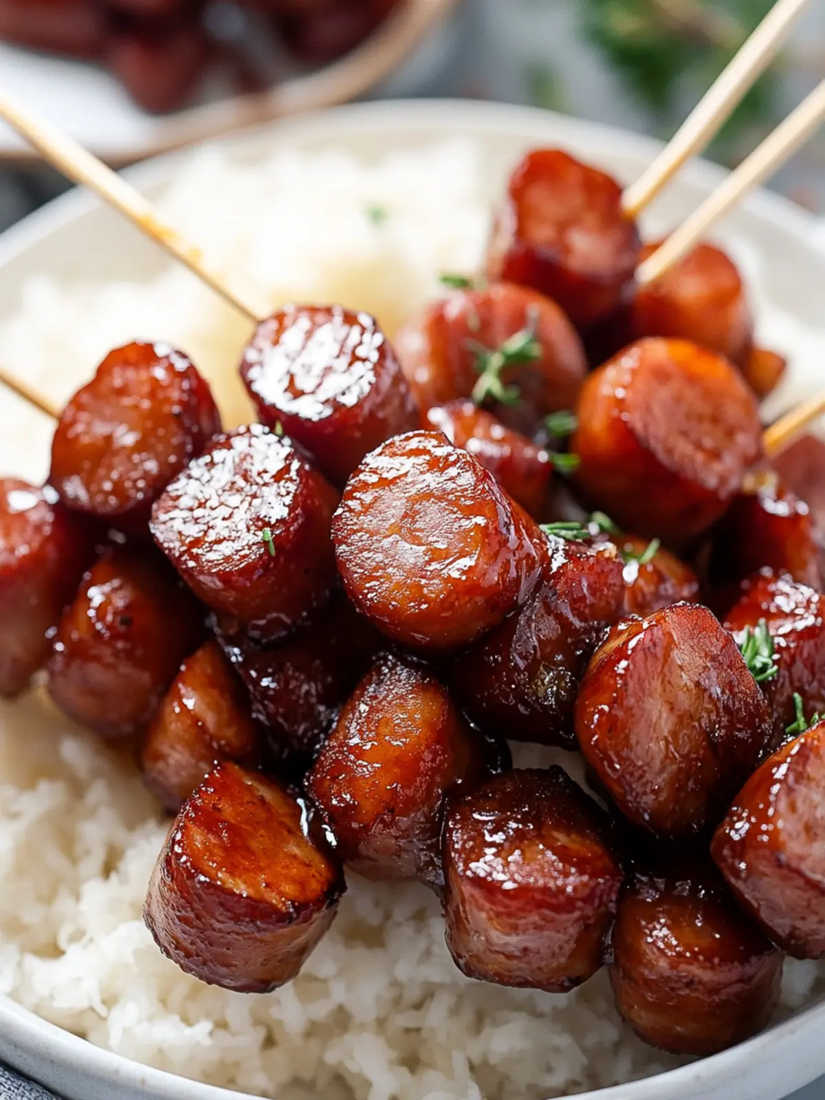 Irresistible Candied Kielbasa Bites for Every Gathering 4 Candied Kielbasa Bites