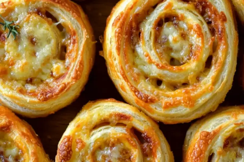 Cheesy French Pinwheels