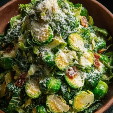 Brussels Sprouts Caesar Salad: A Crunchy Healthy Twist 9 Brussels Sprouts Caesar Salad
