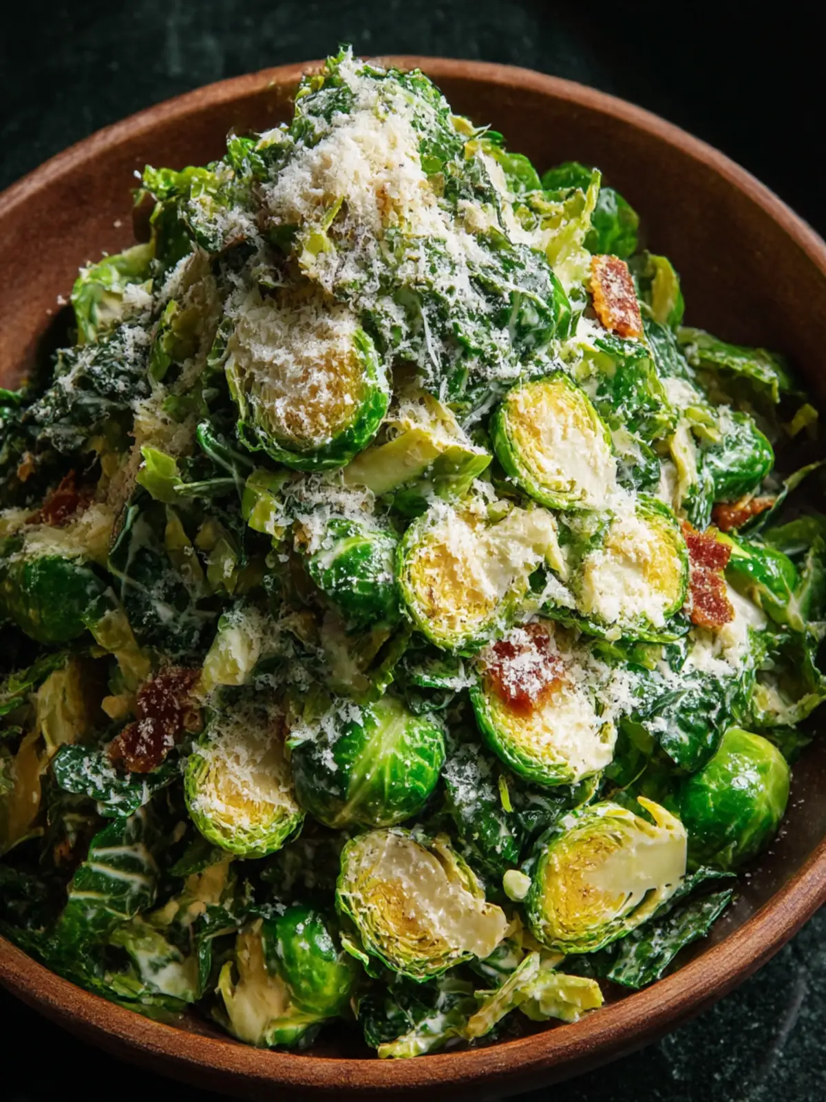 Brussels Sprouts Caesar Salad: A Crunchy Healthy Twist 5 Brussels Sprouts Caesar Salad