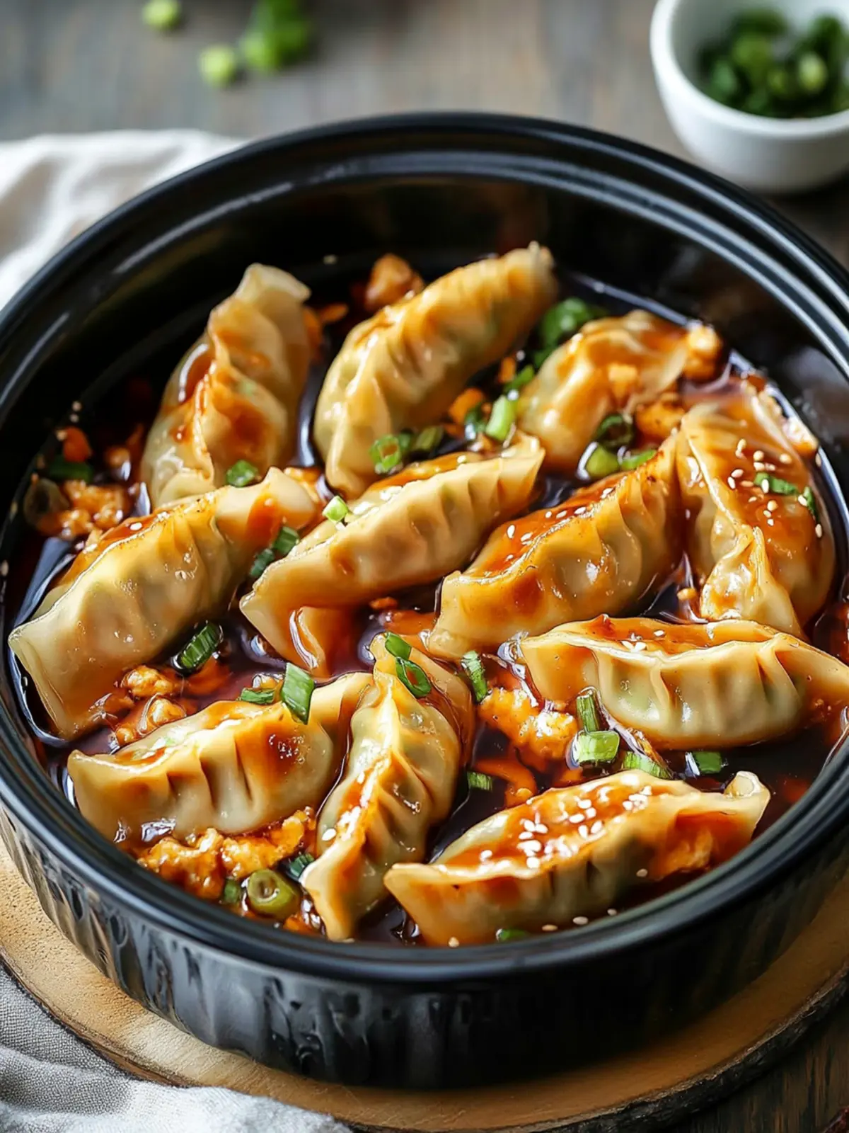 Slow Cooker Potsticker Supper: Cozy Comfort in Every Bite 3 Slow Cooker Potsticker Supper