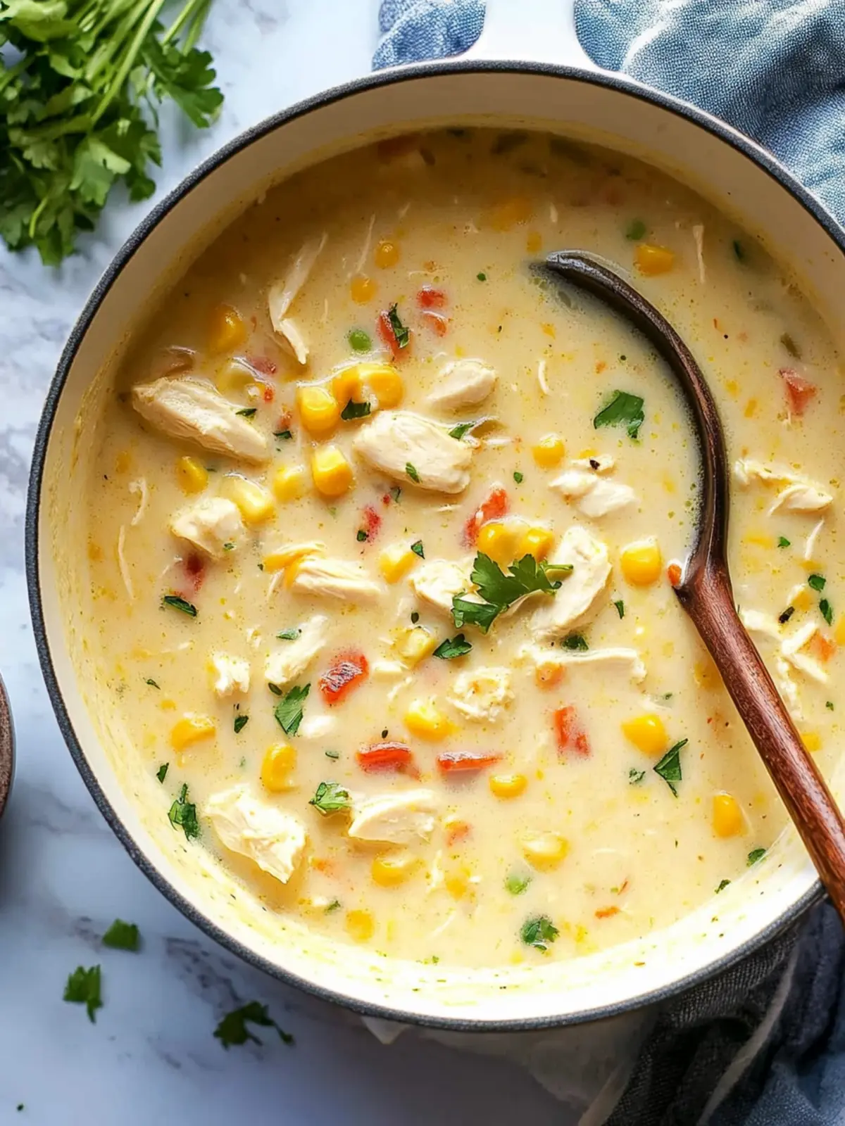 Ultimate Chicken Corn Chowder to Cozy You Up 2 Chicken Corn Chowder