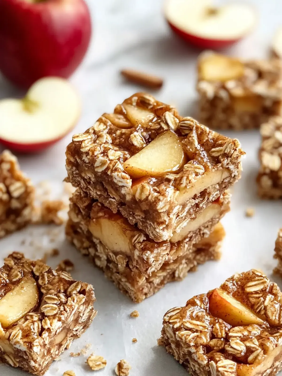 Apple Cinnamon Breakfast Bars That Will Brighten Your Mornings 2 Apple Cinnamon Breakfast Bars