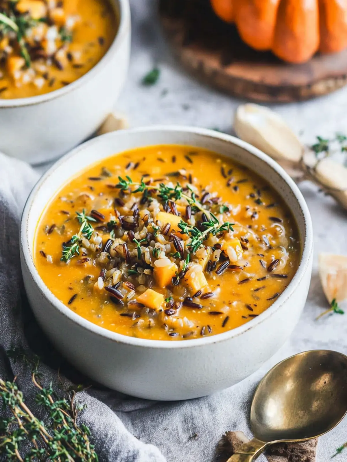 Cozy Up with Creamy Pumpkin Wild Rice Soup Magic 4 Pumpkin Wild Rice Soup