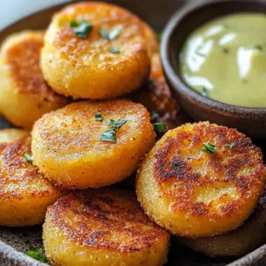 Crispy Caribbean Yucca Cakes with Zesty Garlic-Lime Mojo 9 Crispy Caribbean Yucca Cakes