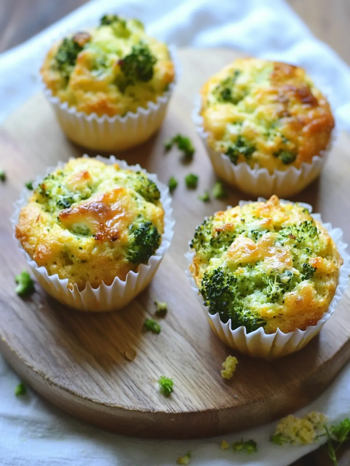 Broccoli & Cheese Breakfast Muffins for Easy Morning Wins 3 Broccoli & Cheese Breakfast Muffins