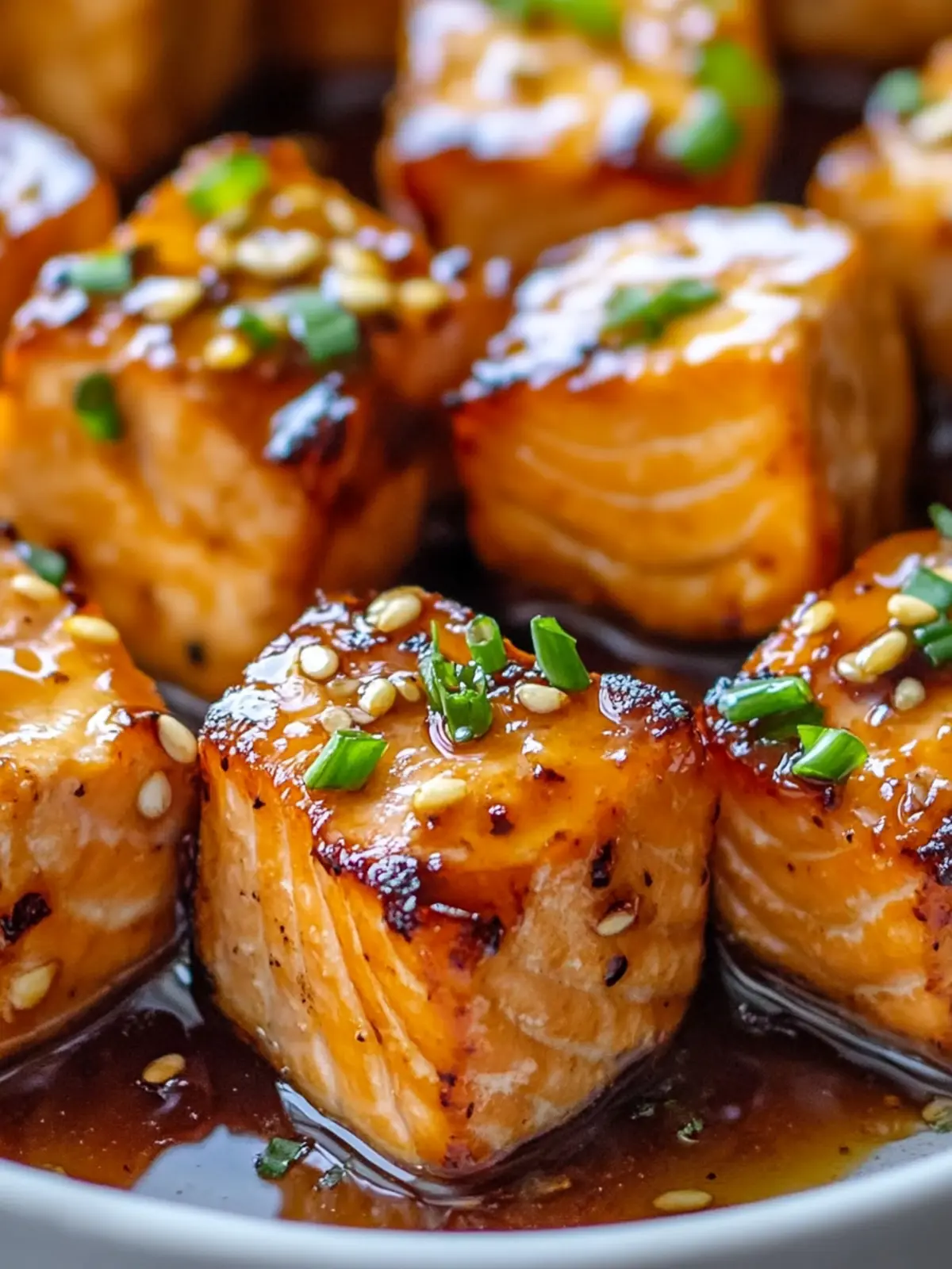 Delicious Honey Garlic Salmon Bites Your Family Will Love 5 Honey Garlic Salmon Bites