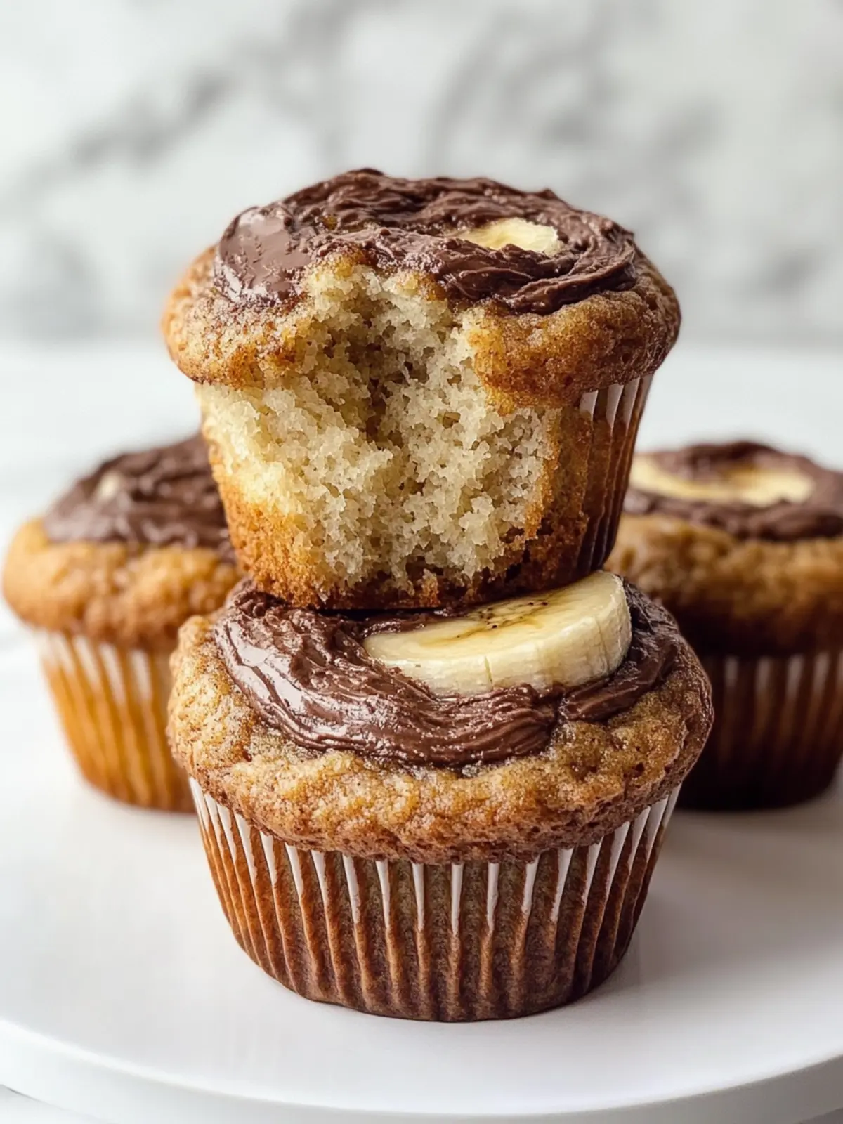 Nutella Swirl Banana Muffins for a Decadent Snack Attack 5 Nutella Swirl Banana Muffins