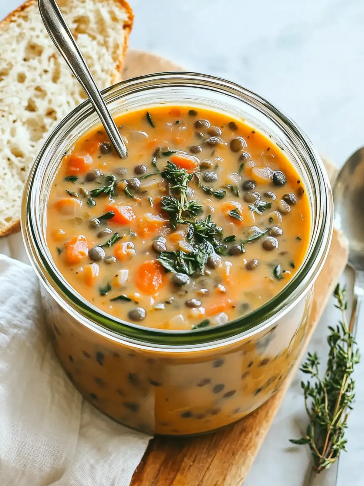 Creamy French Lentil Soup: Comfort in Every Spoonful 2 French Lentil Soup